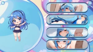Bubble girl 1