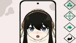 Happy Girl On Mirror 1